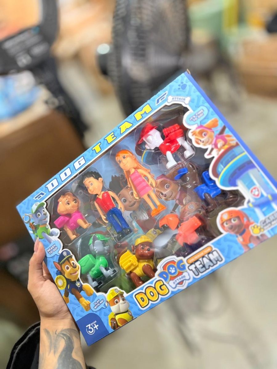 SET DE MUÑECOS PAW PATROL A2503-2545